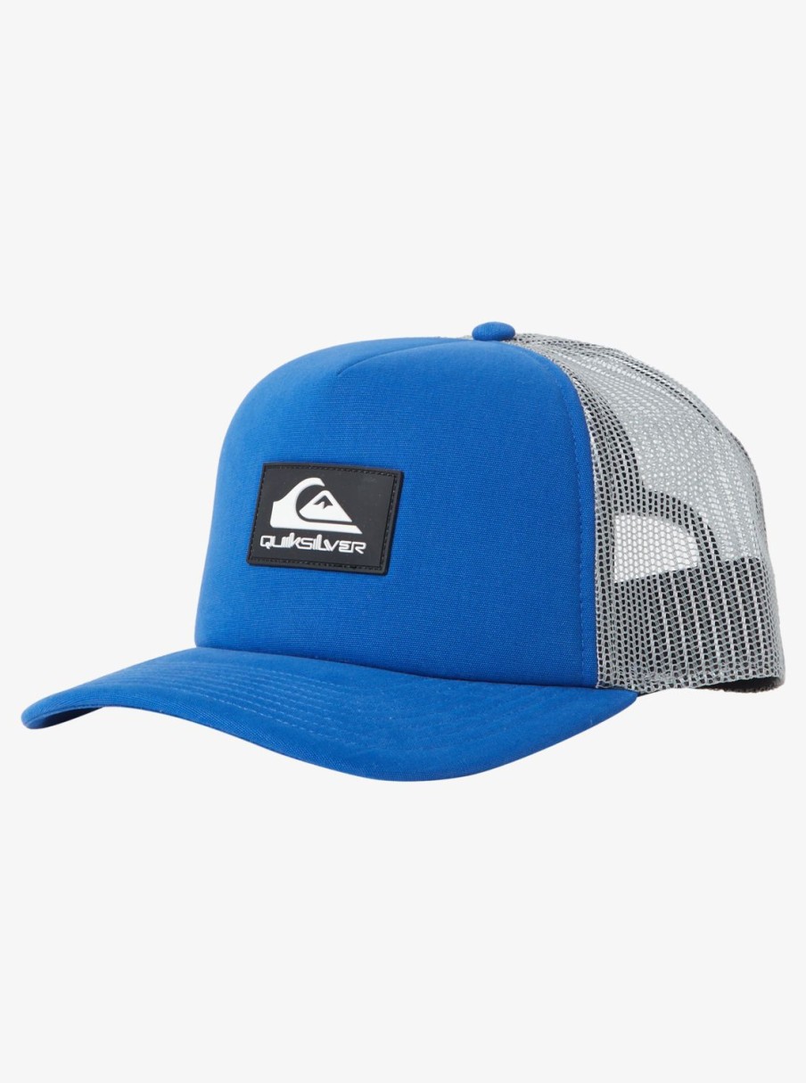 Homme Quiksilver Casquettes & Chapeaux | Omnipotent – Casquette Snapback Pour Homme Estate Blue