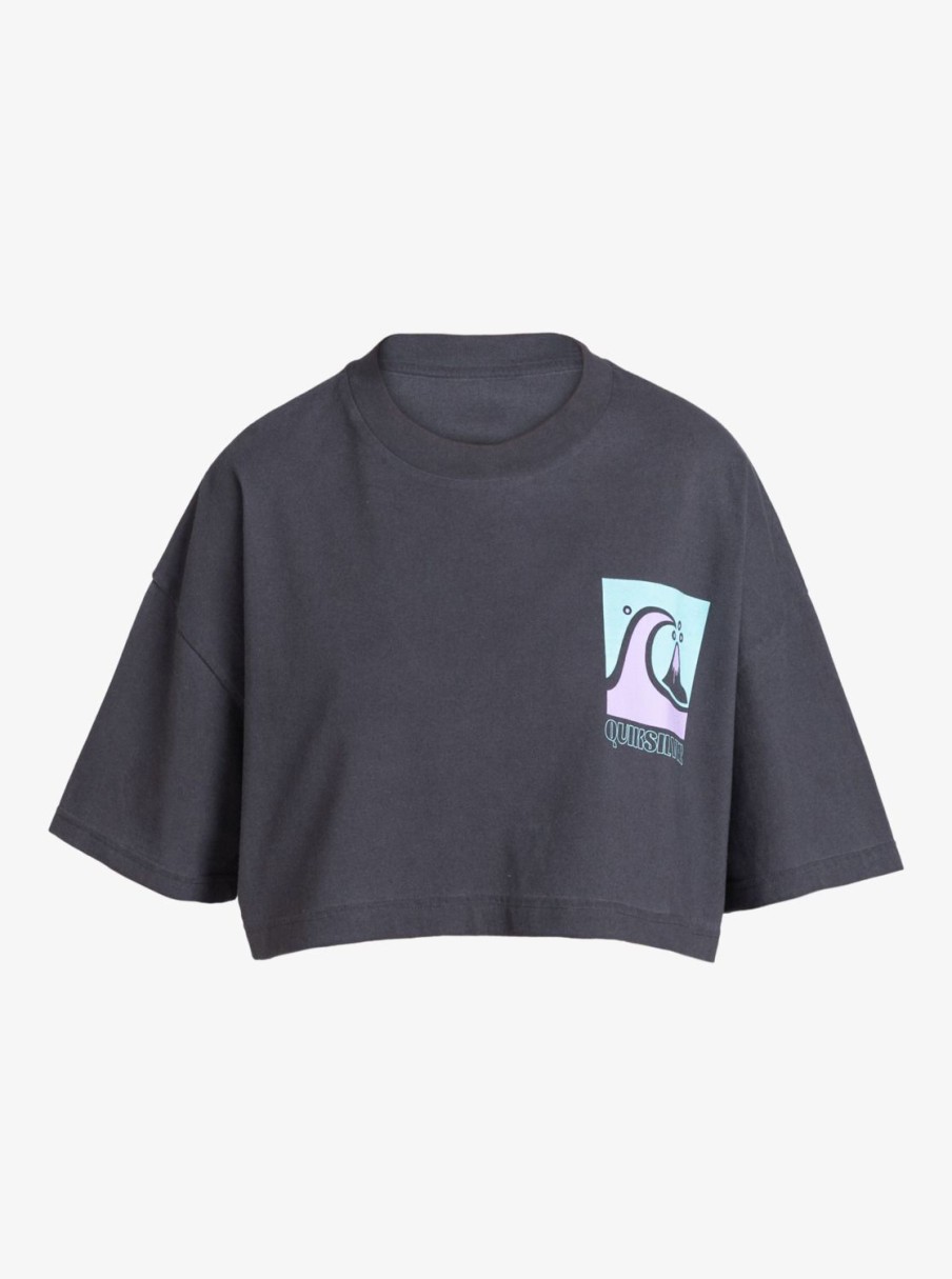 Femme Quiksilver  | Uni – T-Shirt Court Pour Femme Tarmac