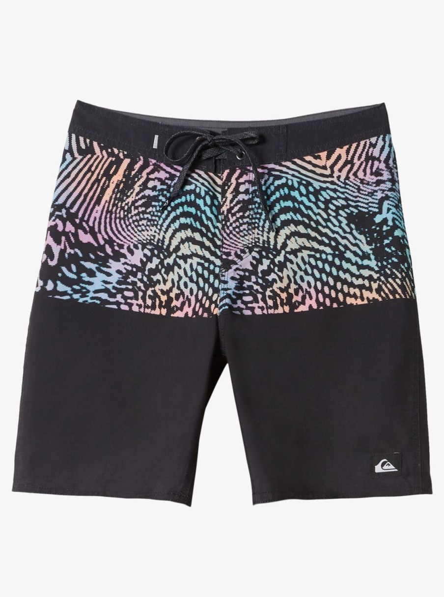 Garcon Quiksilver Boardshorts | Everyday Division 17″ – Boardshort Pour Garcon 8-16 Ans Black