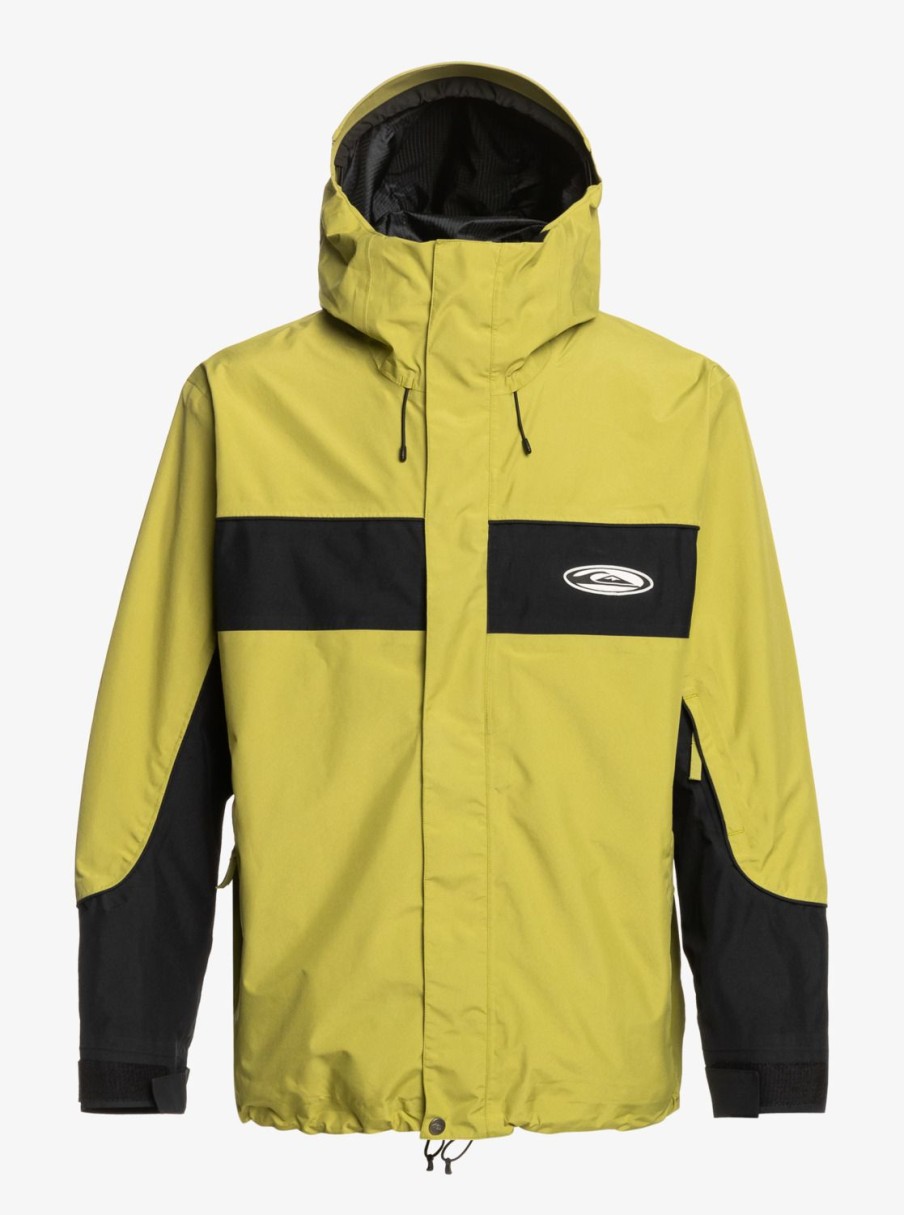 Homme Quiksilver Vestes De Snow | High Altitude Gore-Tex® – Veste De Snow Technique Pour Homme Green Olive