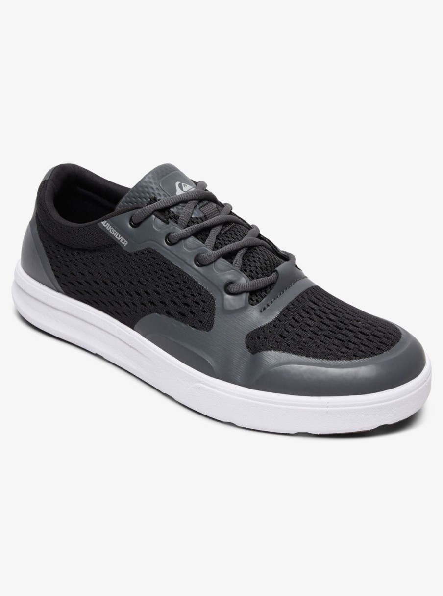 Homme Quiksilver  | Amphibian Plus – Chaussures Pour Homme Black/Grey/White