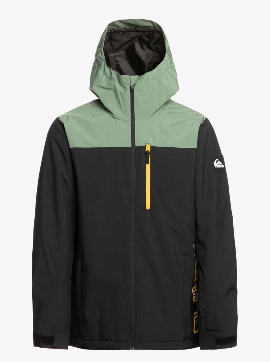 Homme Quiksilver Vestes De Snow | Morton – Veste De Snow Technique Pour Homme Laurel Wreath