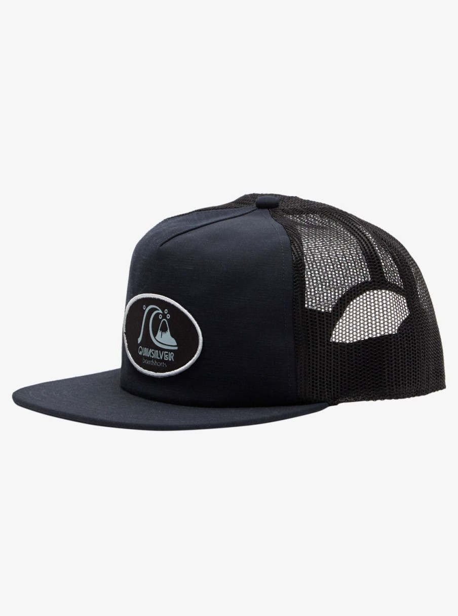 Homme Quiksilver Casquettes & Chapeaux | Originals – Casquette Trucker Pour Homme Black