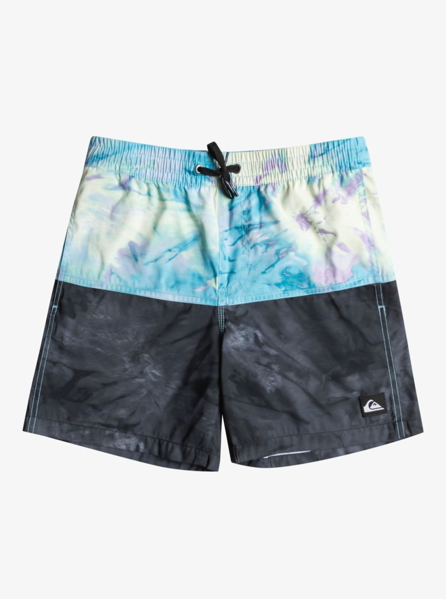 Garcon Quiksilver Boardshorts | Butt Logo 14″ – Short De Bain Pour Garcon 8-16 Ans Black