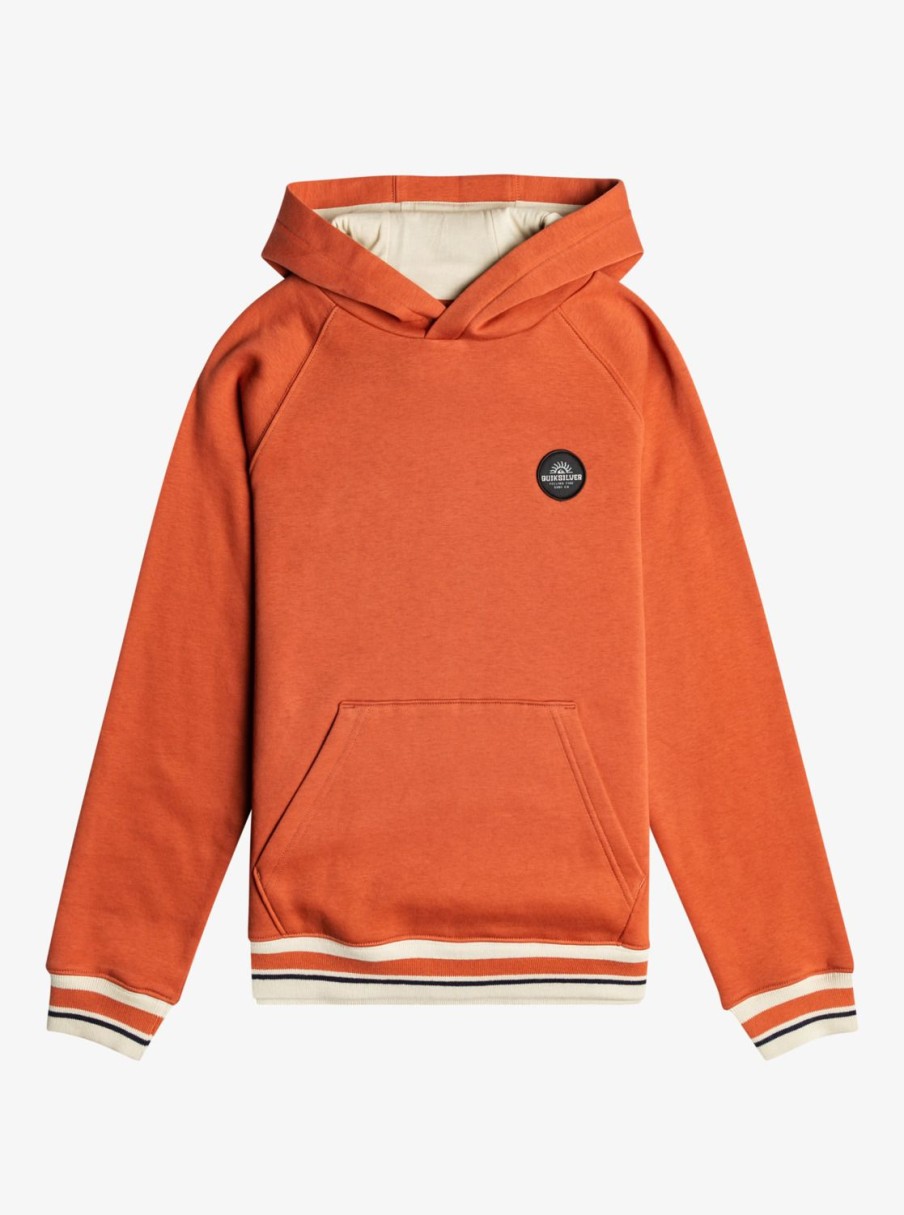 Garcon Quiksilver Sweats | Return To School – Sweat A Capuche Pour Garcon 8-16 Baked Clay