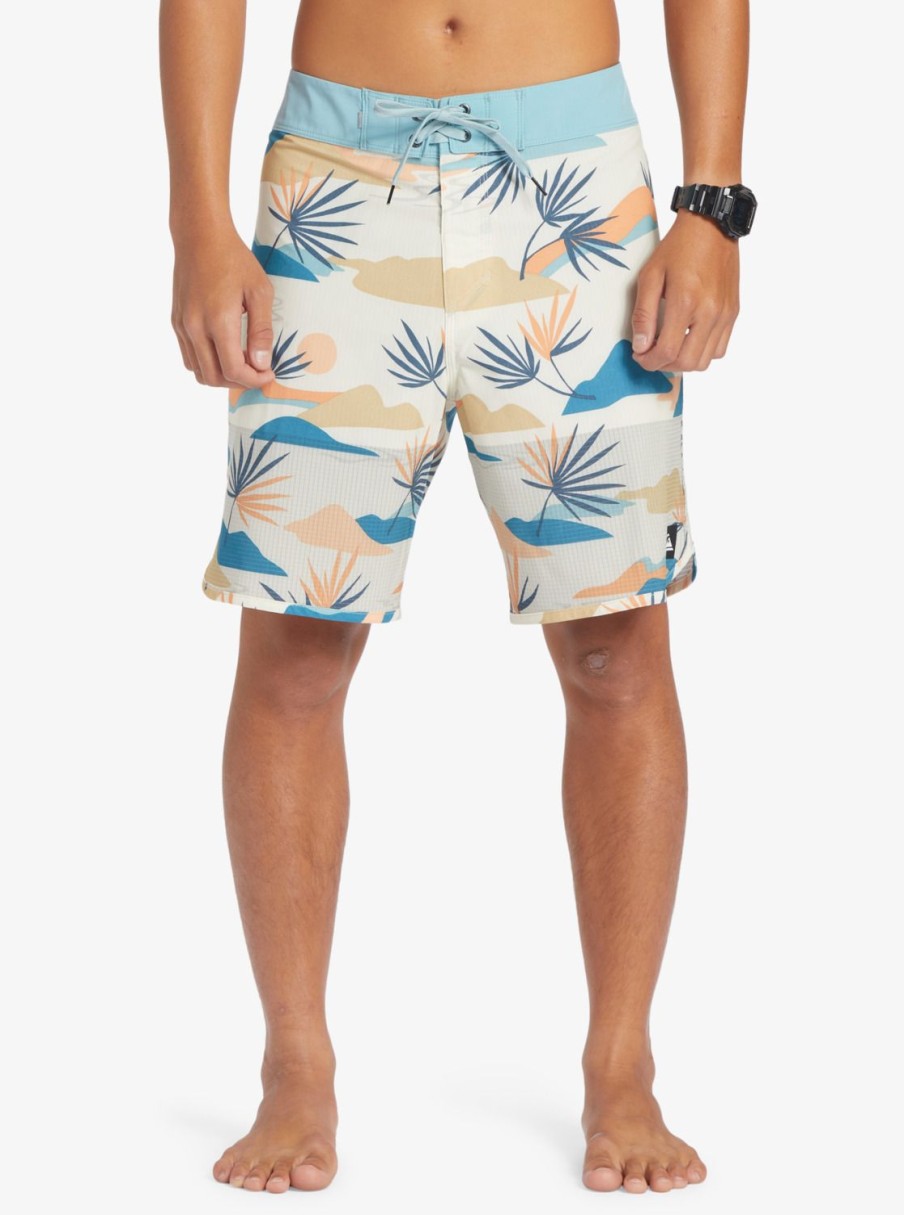 Homme Quiksilver Boardshorts | Highlite Scallop 19″ – Boardshort Pour Homme Birch