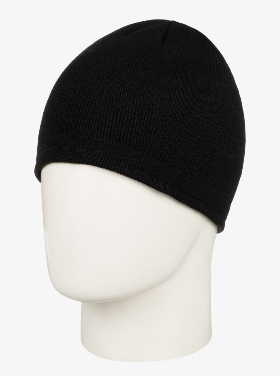 Homme Quiksilver Accessoires | M&W – Bonnet Pour Homme True Black