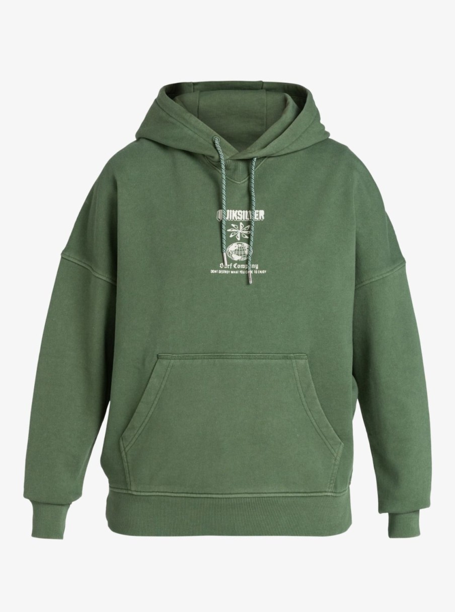 Femme Quiksilver  | Uni – Sweat Oversize Pour Femme Greener Pastures