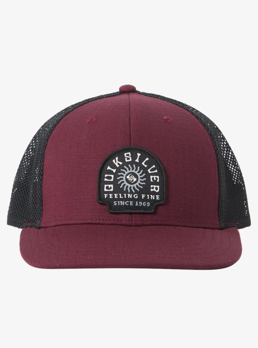 Homme Quiksilver Casquettes & Chapeaux | Dawner – Casquette Trucker Pour Homme Windsor Wine