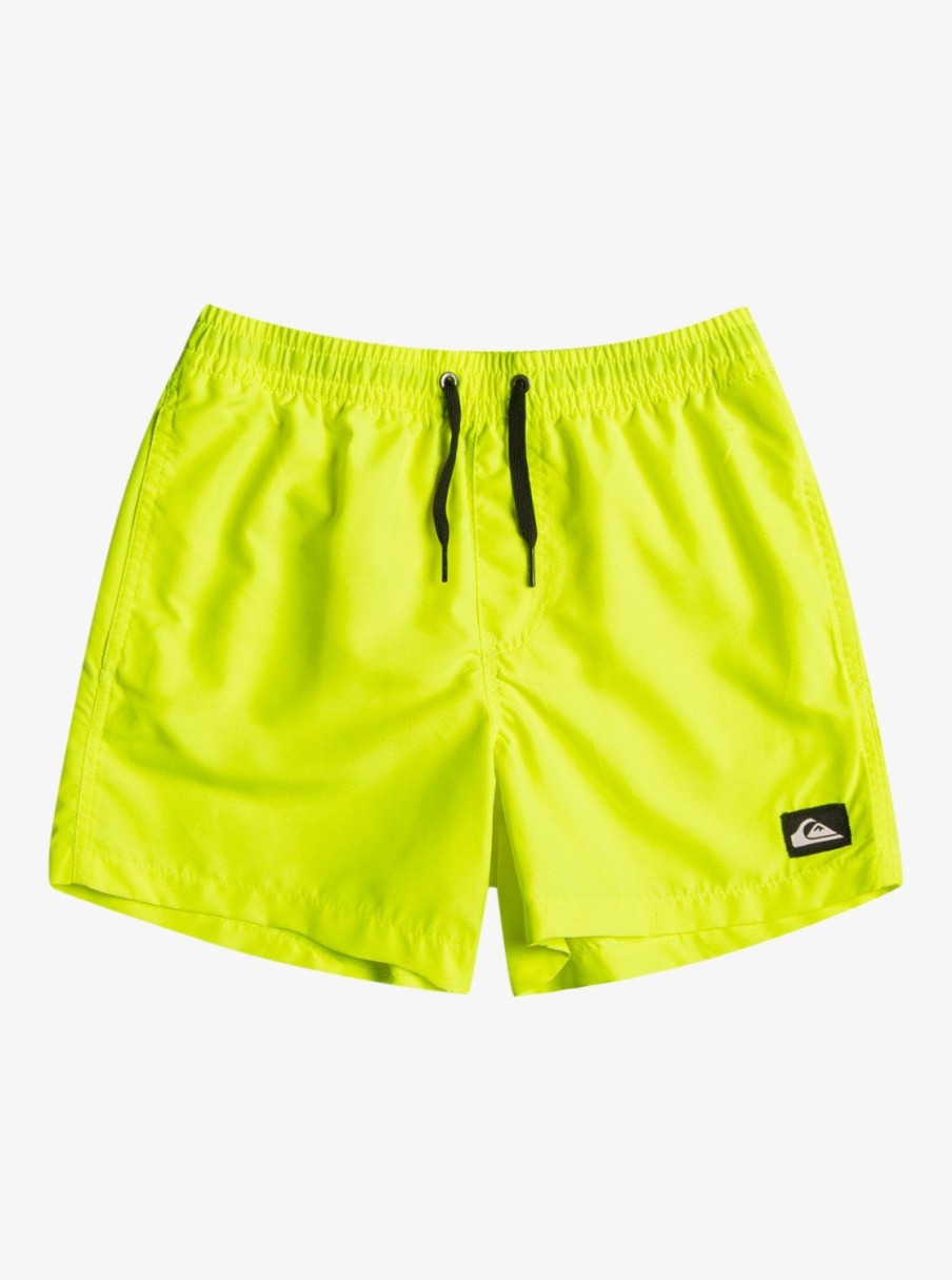 Garcon Quiksilver Boardshorts | Everyday 13″ – Short De Bain Pour Garcon 8-16 Ans Safety Yellow