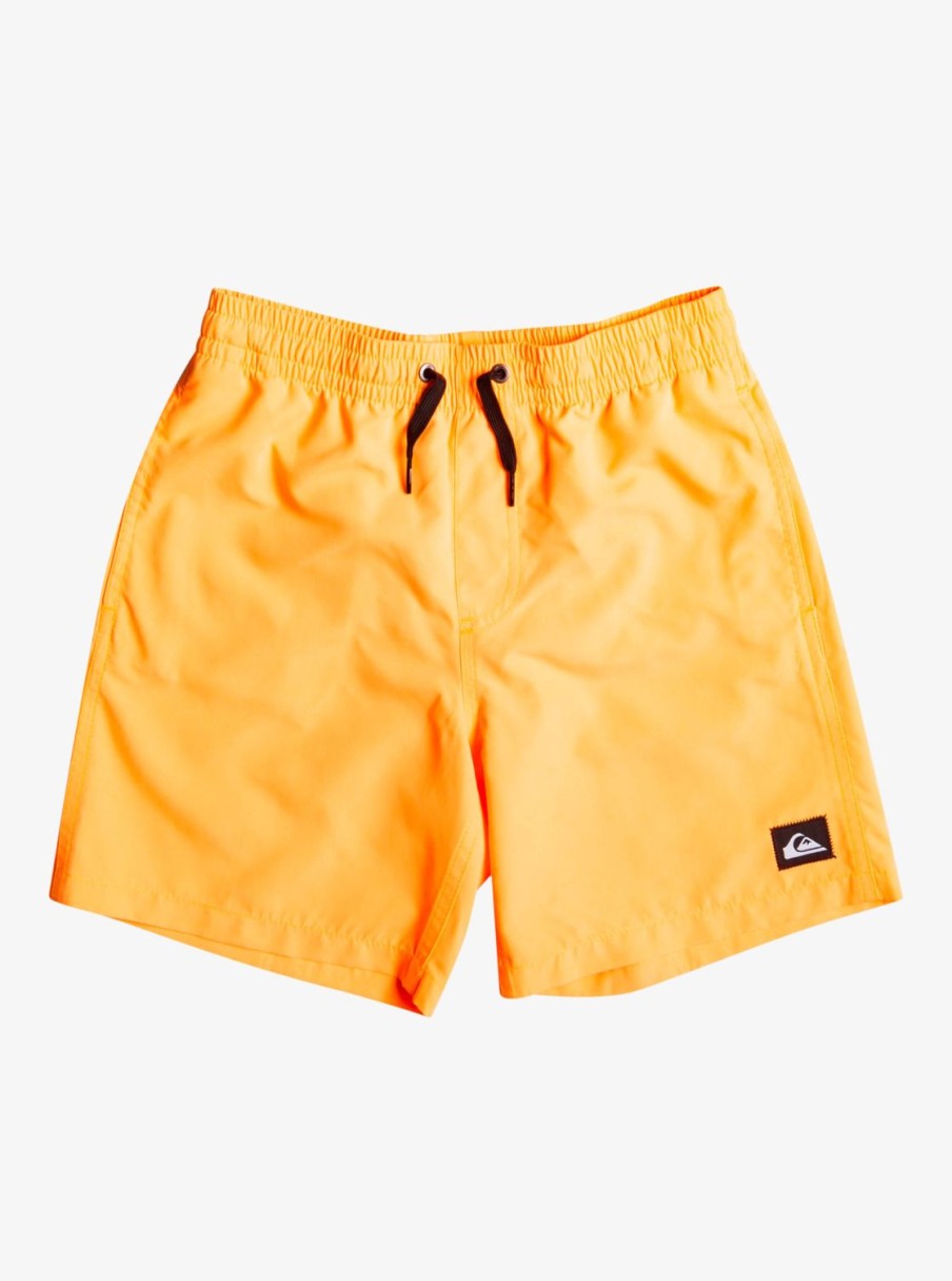 Garcon Quiksilver Boardshorts | Everyday 13″ – Short De Bain Pour Garcon 8-16 Ans Orange Pop