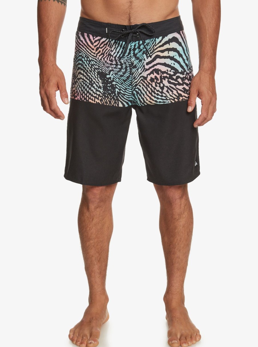 Homme Quiksilver Boardshorts | Everyday Division 20″ – Boardshort Pour Homme Black