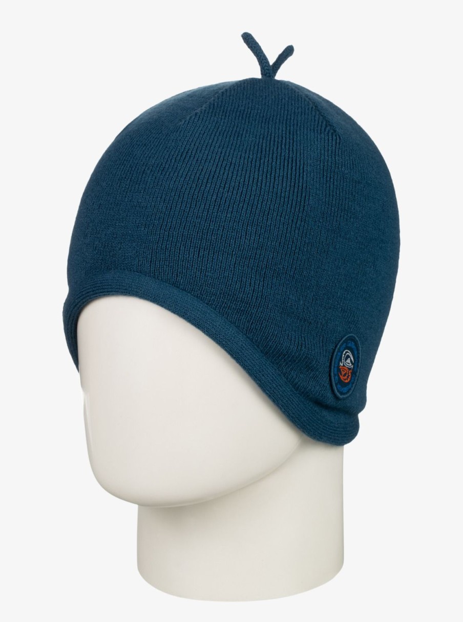 Garcon Quiksilver Accessoires | Cookie – Bonnet Pour Garcon 2-7 Majolica Blue