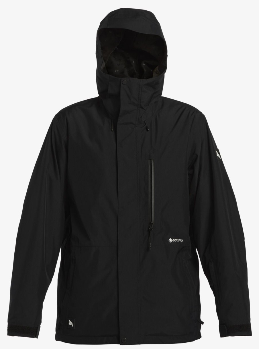 Homme Quiksilver Vestes De Snow | Snyc – Veste De Snow Technique Pour Homme Black