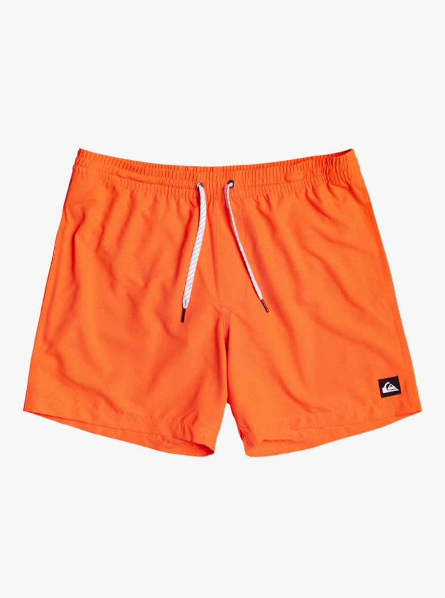 Garcon Quiksilver Boardshorts | Everyday 13″ – Short De Bain Pour Garcon 8-16 Ans Fiery Coral