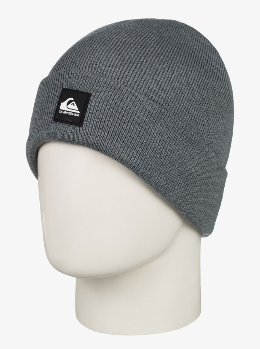 Garcon Quiksilver Accessoires | Brigade – Bonnet Pour Garcon Heather Grey