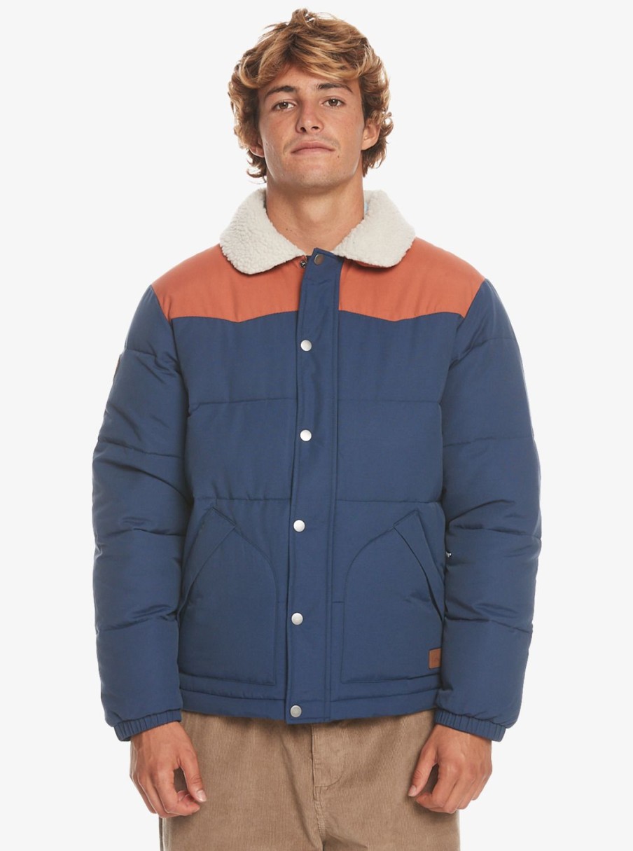 Homme Quiksilver Vestes & Manteaux | The – Veste Sherpa Pour Homme Naval Academy