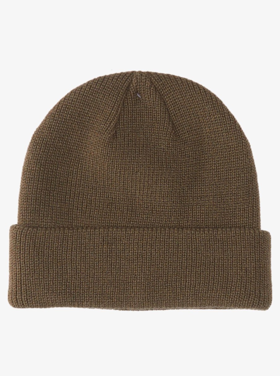 Homme Quiksilver Accessoires | Performer – Bonnet A Revers Pour Homme Major Brown