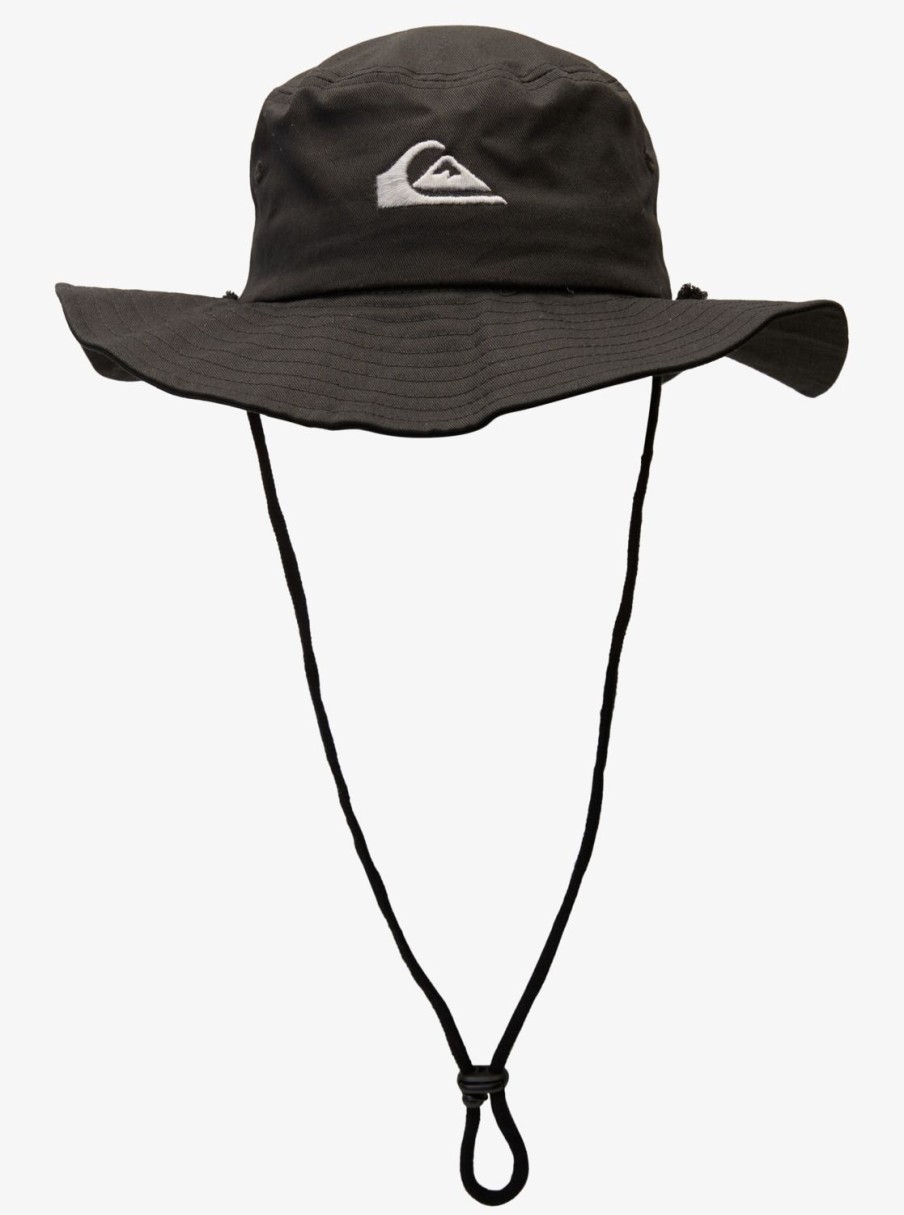 Homme Quiksilver Casquettes & Chapeaux | Bushmaster – Chapeau Safari Pour Homme Black