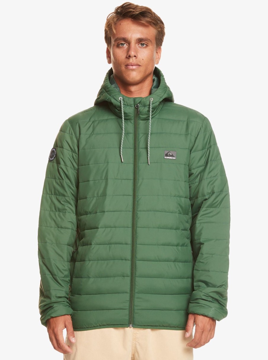 Homme Quiksilver Vestes & Manteaux | Scaly – Doudoune Pour Homme Greener Pastures