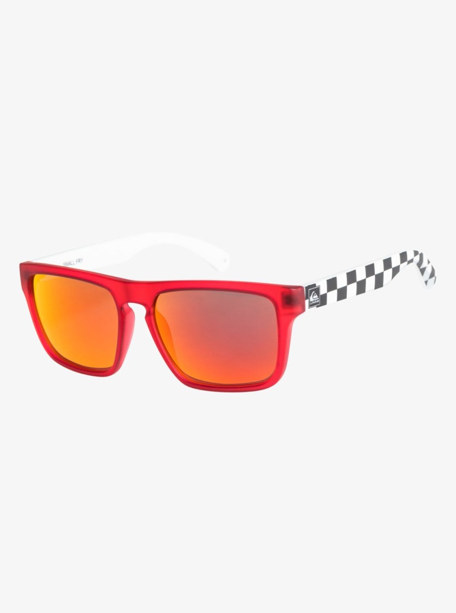 Garcon Quiksilver Accessoires | Small Fry – Lunettes De Soleil Pour Enfant Red/Ml Q Red