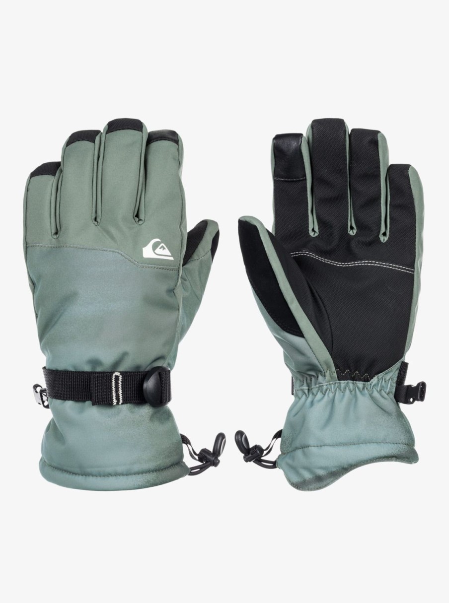 Homme Quiksilver Accessoires | Mission – Gants De Ski/Snowboard Pour Homme Break Off Laurel Wreath