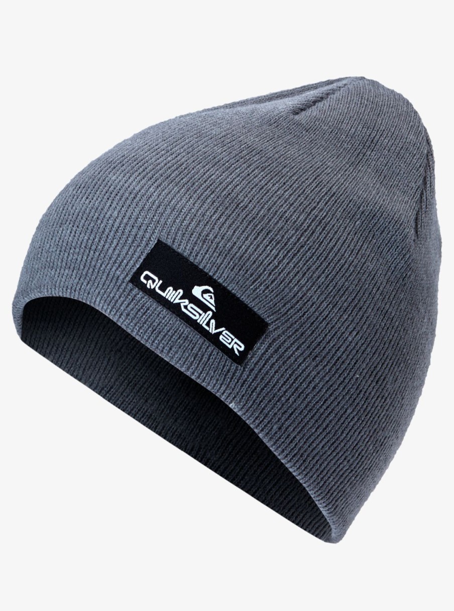 Garcon Quiksilver Accessoires | Cushy – Bonnet Pour Garcon 8-16 Light Grey Heather