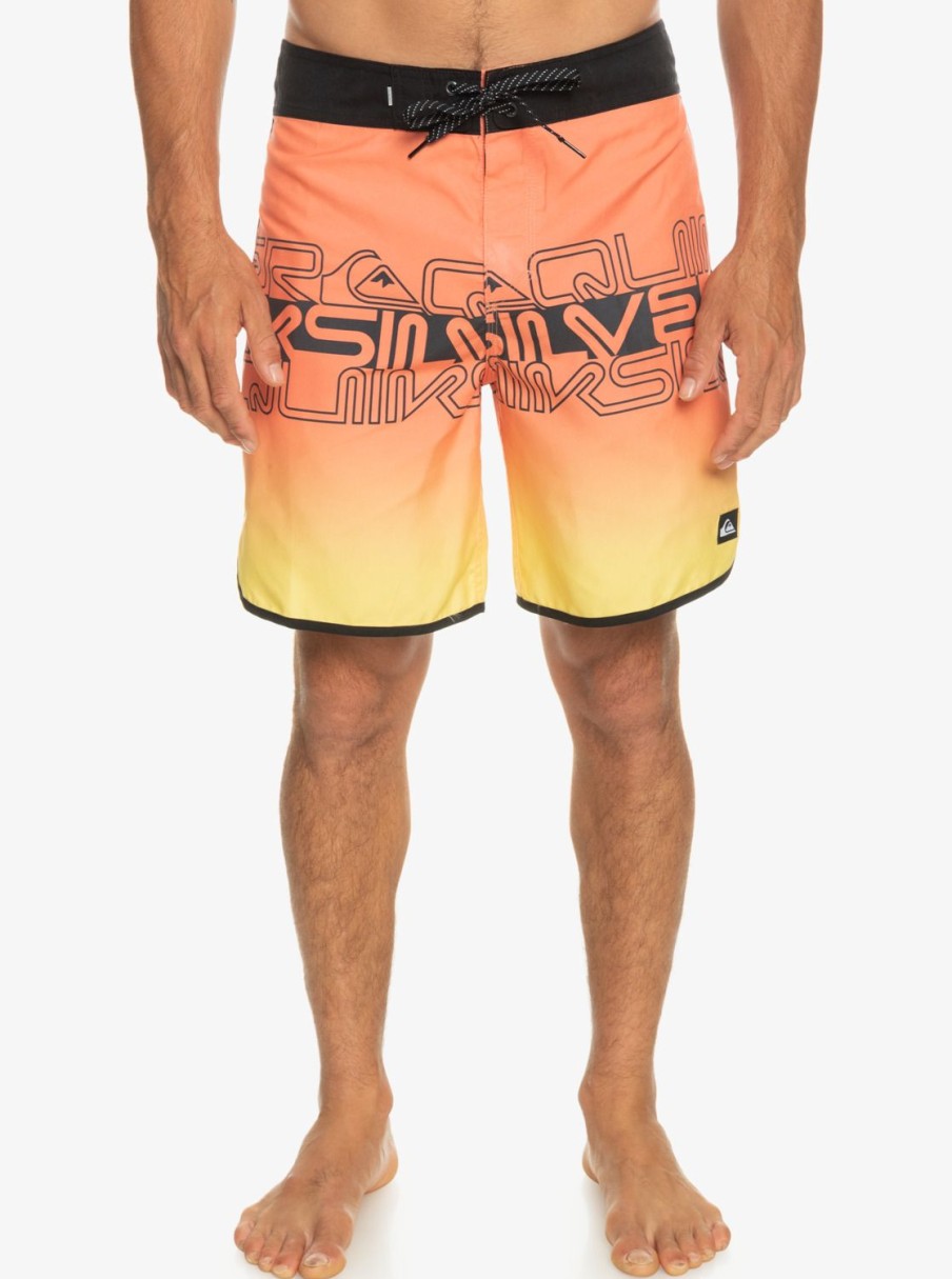 Homme Quiksilver Boardshorts | Everyday Scallop 19″ – Boardshort Pour Homme Fresh Salmon