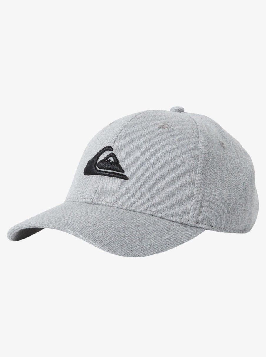 Homme Quiksilver Casquettes & Chapeaux | Decades – Casquette Snapback Pour Homme Light Grey Heather