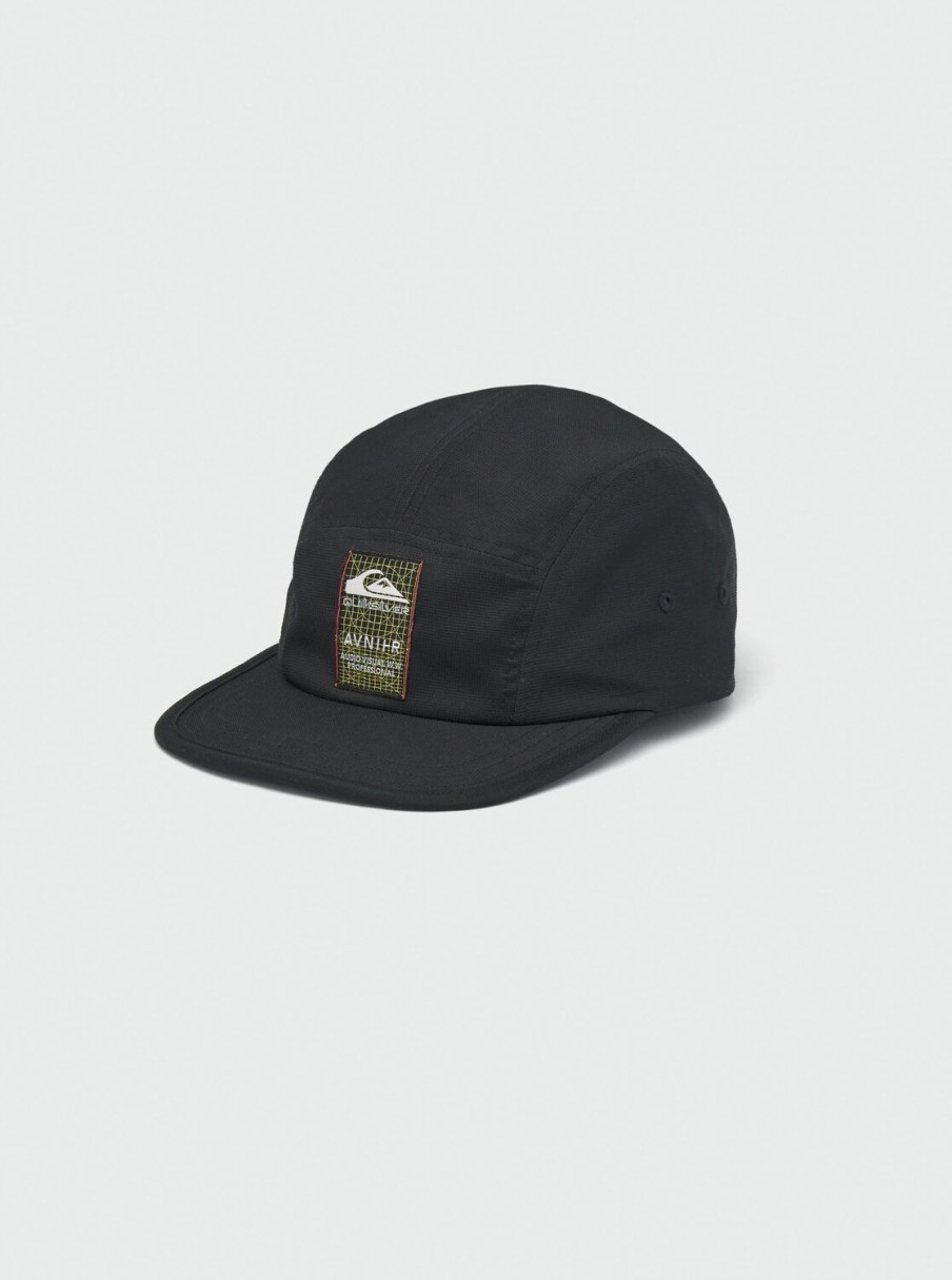 Homme Quiksilver Casquettes & Chapeaux | Avnier Contrast – Casquette Technique Black