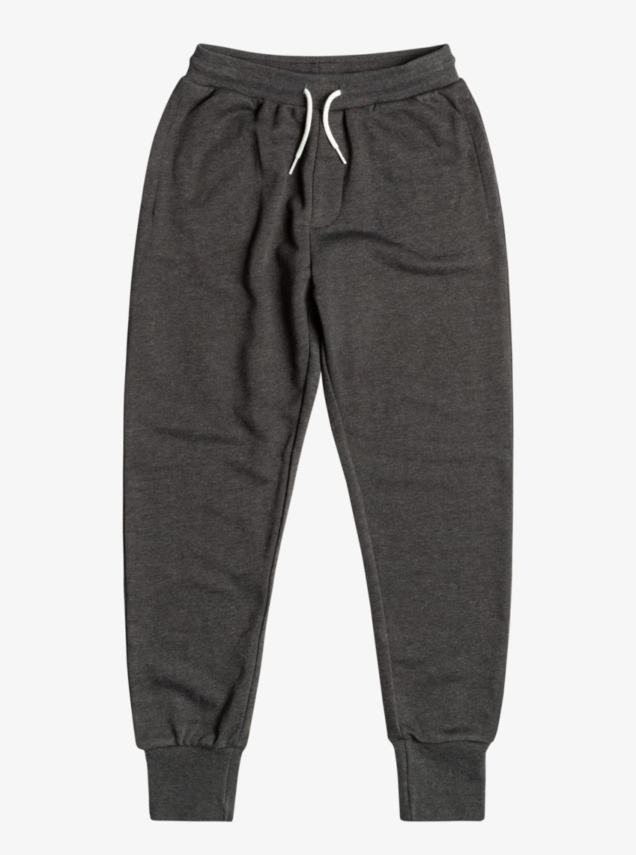 Garcon Quiksilver Pantalons | Easy Day Slim – Pantalon De Jogging Pour Garcon 8-16 Dark Grey Heather