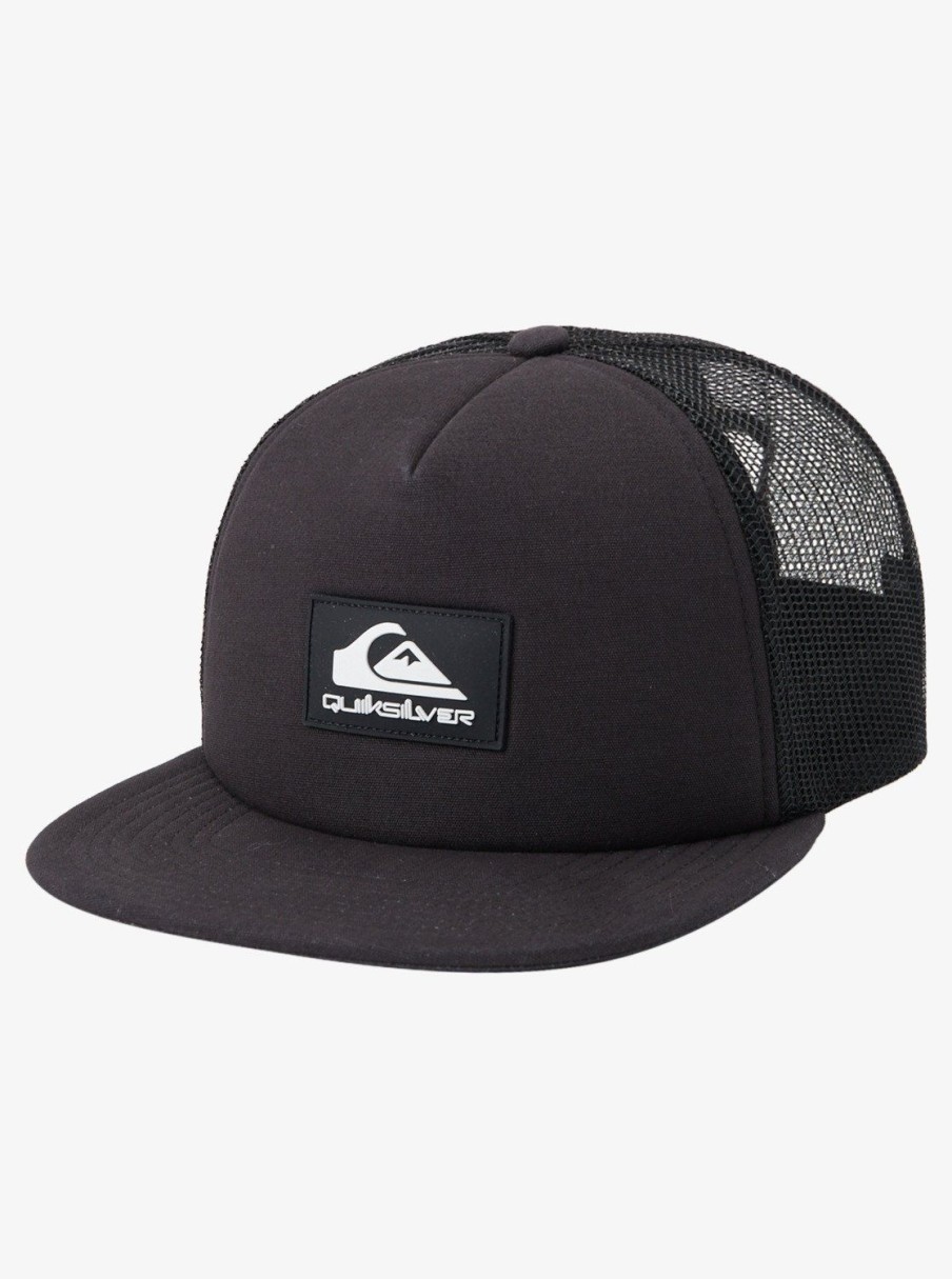 Homme Quiksilver Casquettes & Chapeaux | Omnipotent – Casquette Snapback Pour Homme Black