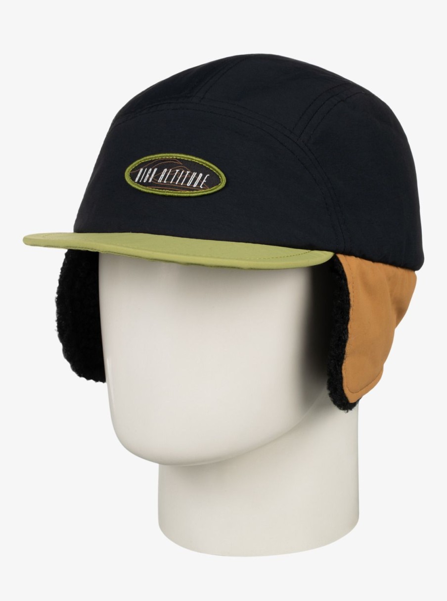 Homme Quiksilver Casquettes & Chapeaux | High Time – Casquette En Nylon Green Olive