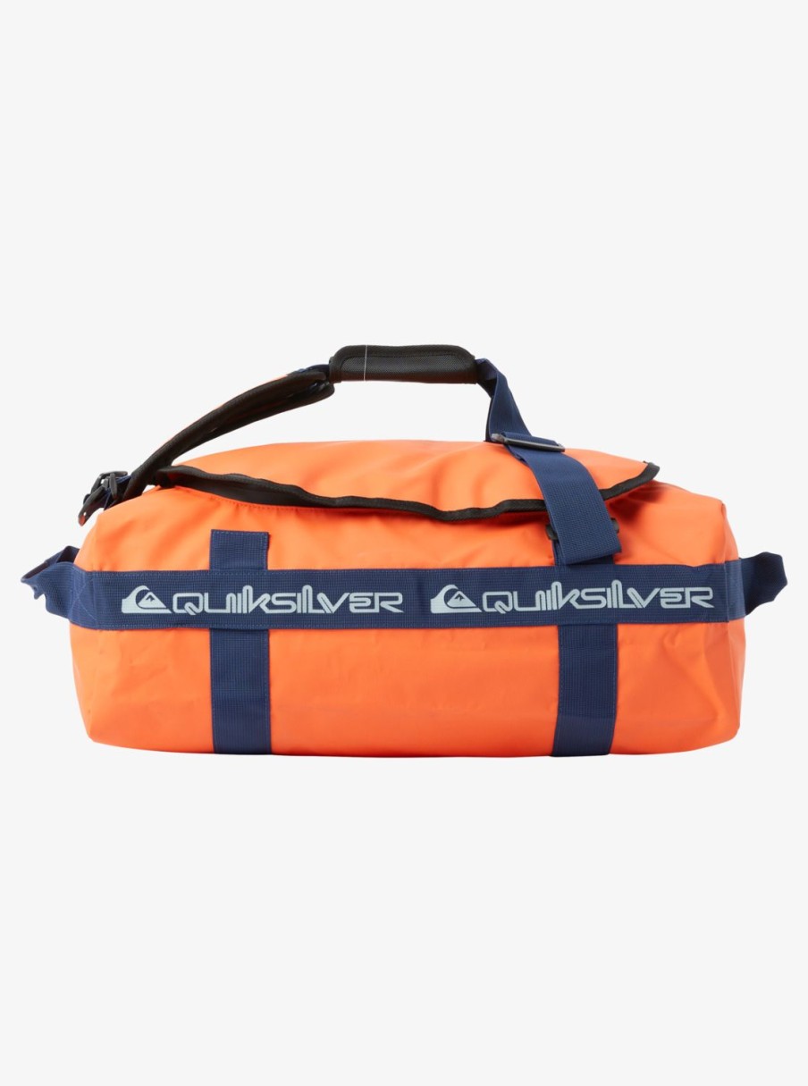 Homme Quiksilver Sacs & Sacs A Dos | Sea Stash – Sac De Voyage Duffle Pour Homme Orange Pop