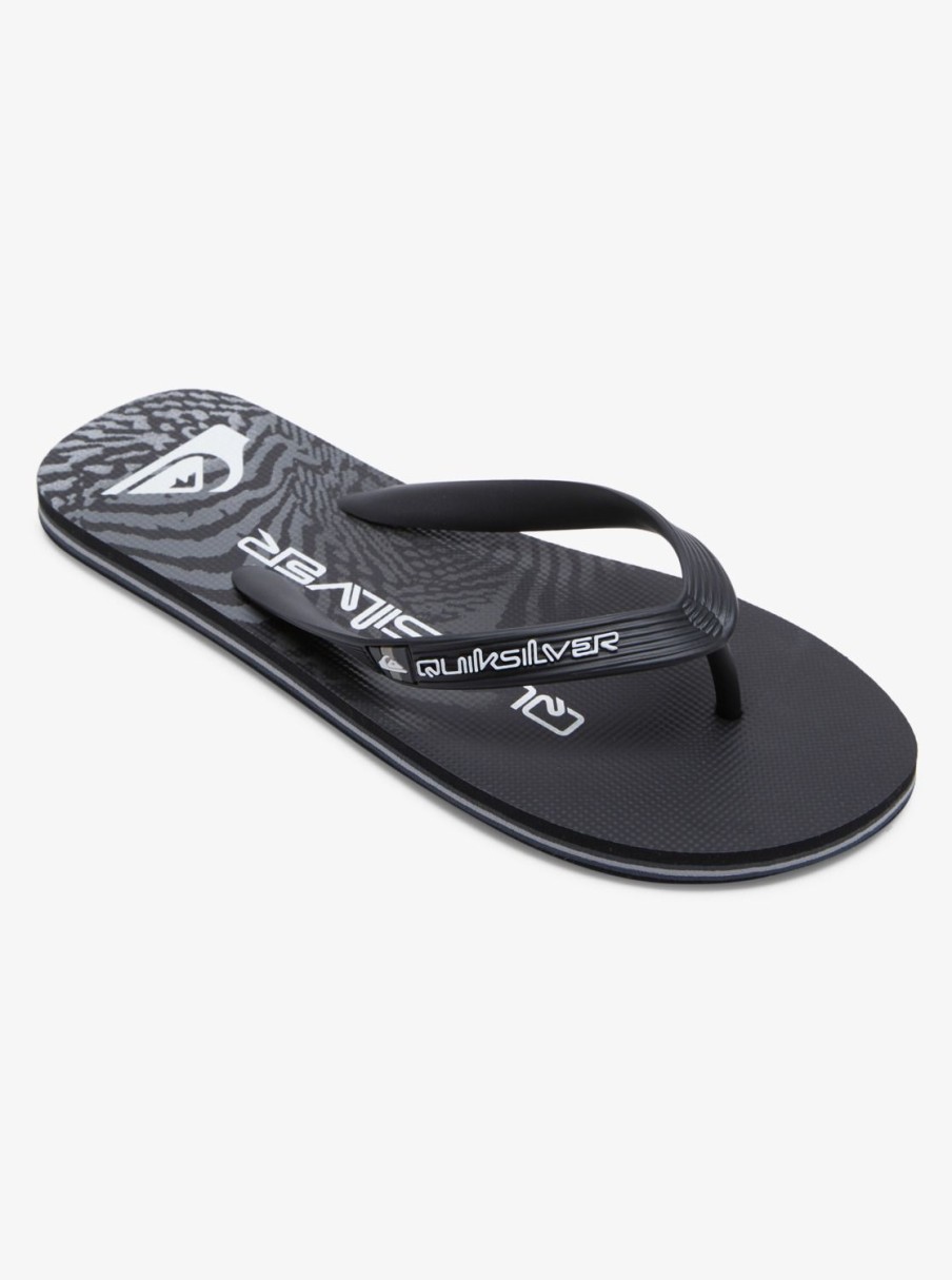 Homme Quiksilver  | Molokai – Tongs Pour Homme Black 1