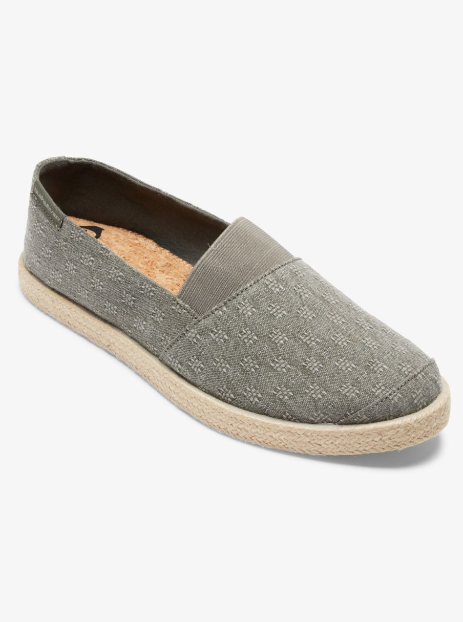 Homme Quiksilver  | Espadrilled – Chaussures Pour Homme Green/Green/Green