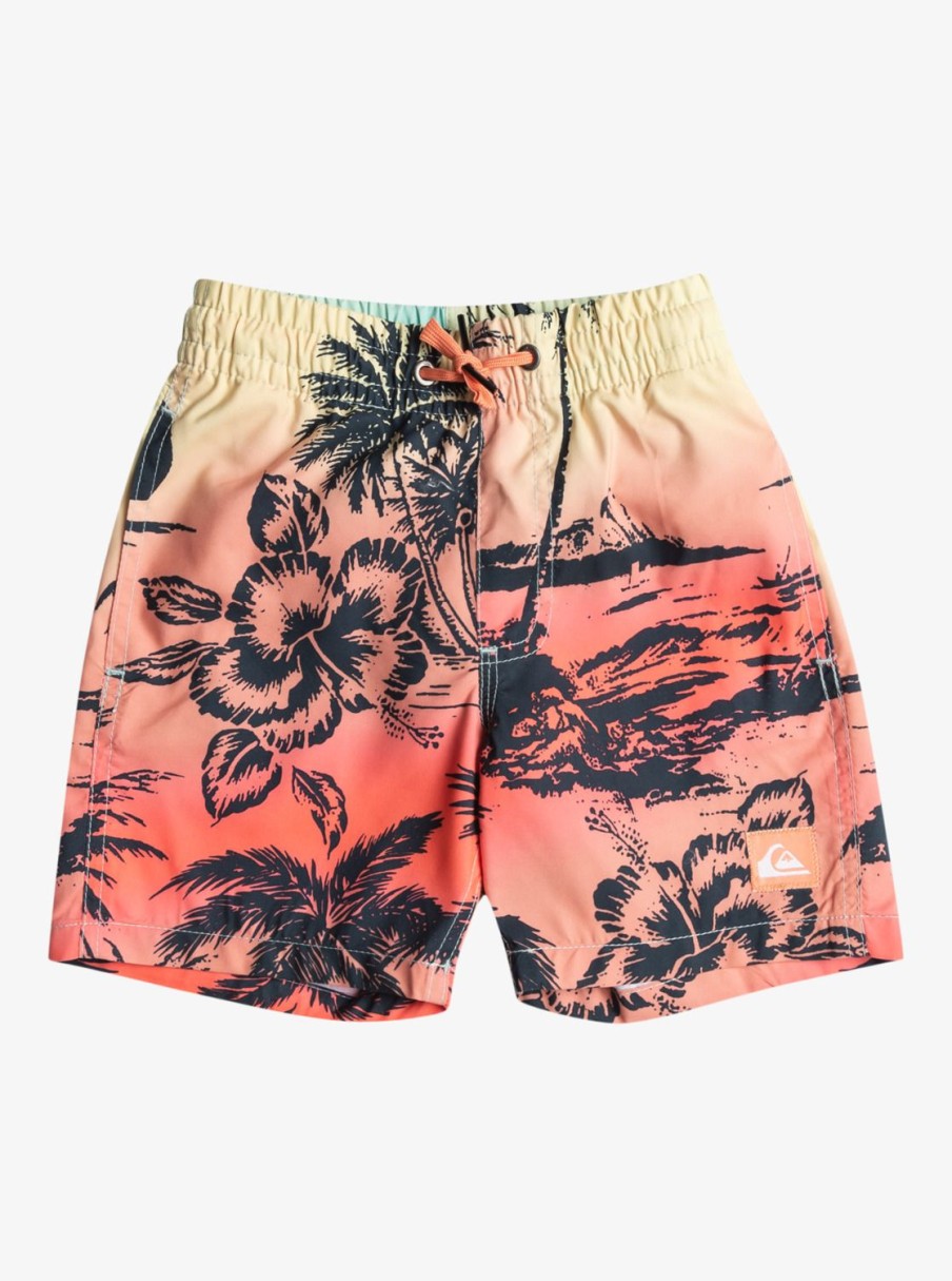 Garcon Quiksilver Boardshorts | Everyday Paradise 13″ – Short De Bain Pour Garcon 2-7 Beach Glass