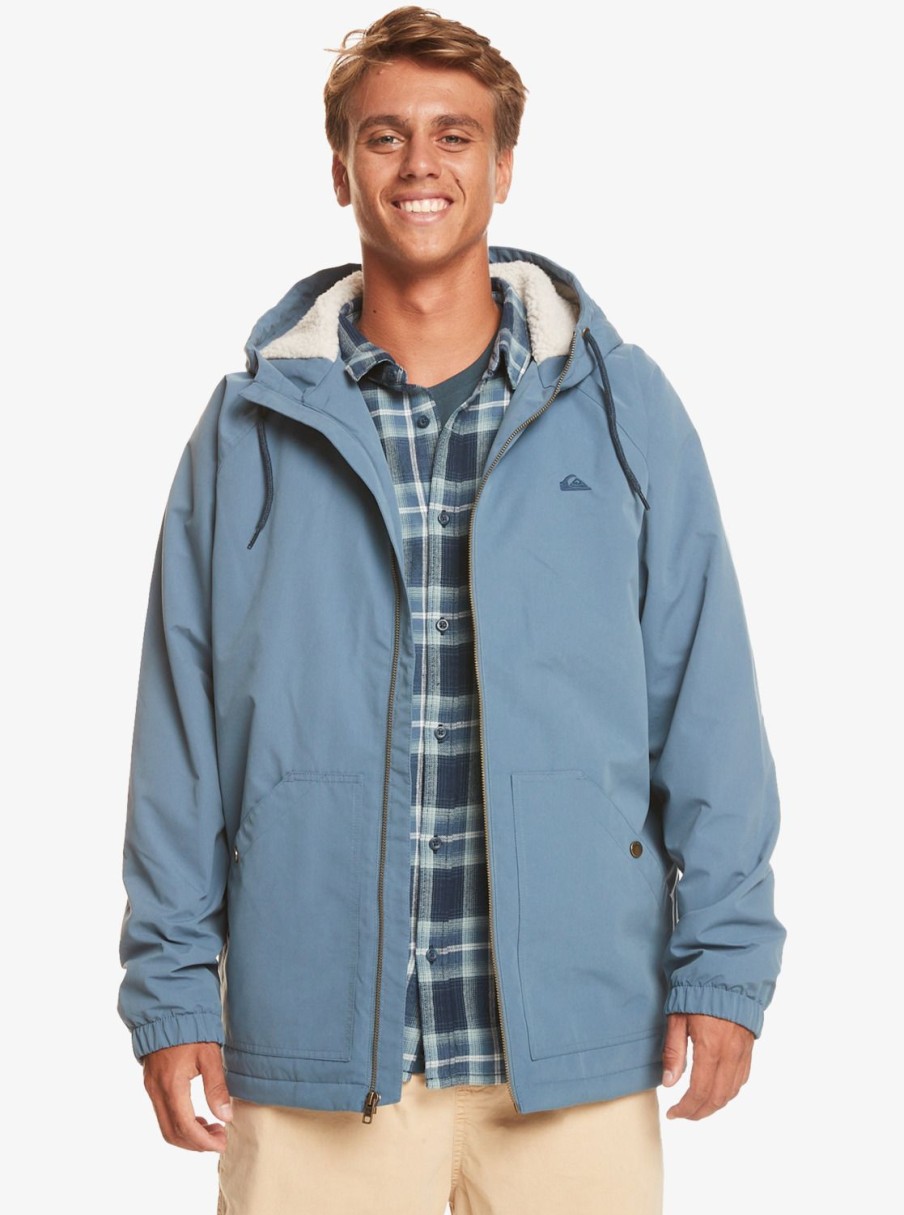 Homme Quiksilver Vestes & Manteaux | Final Call – Parka Resistante A L’Eau Pour Homme Bering Sea