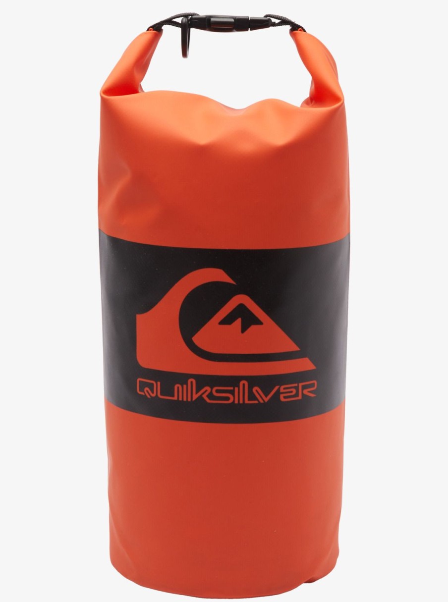 Homme Quiksilver Sacs & Sacs A Dos | Small Water Stash 5L – Sac De Surf Roll Top Pour Homme Orange Pop