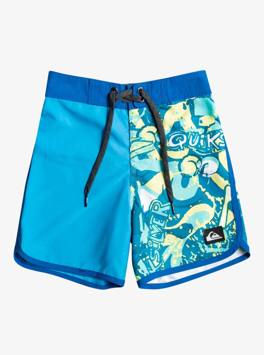 Garcon Quiksilver Boardshorts | Everyday Scallop 12″ – Boardshort Pour Garcon 2-7 Blithe