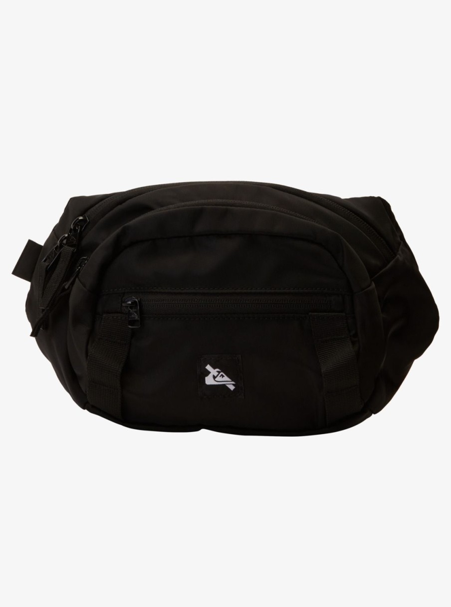 Homme Quiksilver Sacs & Sacs A Dos | Snyc Lone Walker 3L – Banane Pour Homme Black