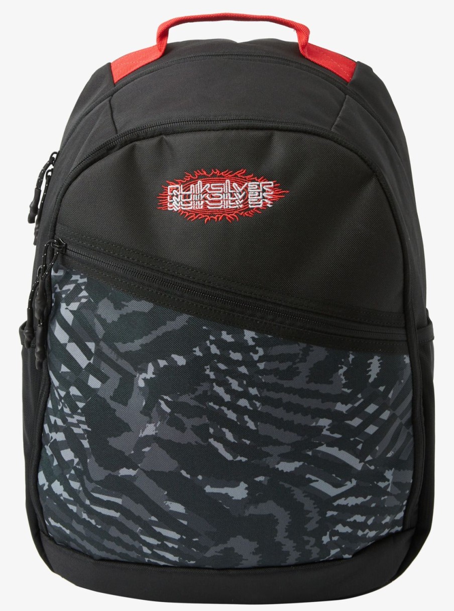 Homme Quiksilver Sacs & Sacs A Dos | Schoolie 2.0 30L – Grand Sac A Dos Pour Homme Black Radical Times 233