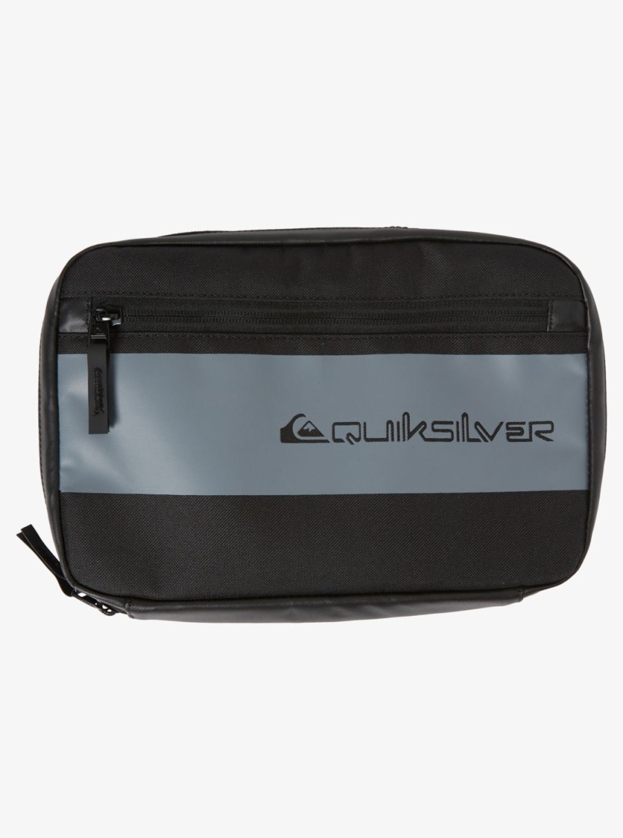 Homme Quiksilver Sacs & Sacs A Dos | Wax Motel – Pochette Pour Accessoires De Surf Pour Homme Black