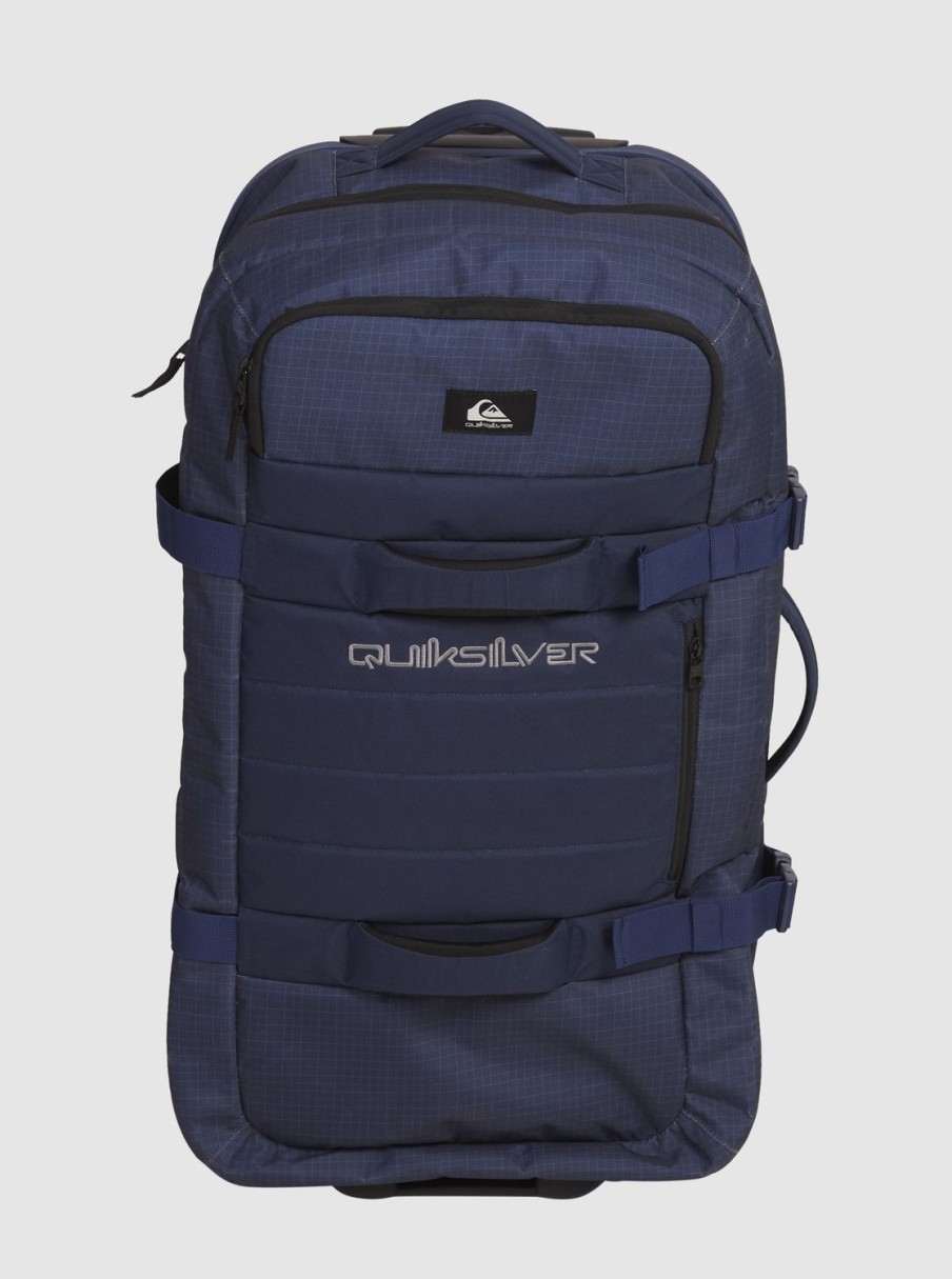 Homme Quiksilver Sacs & Sacs A Dos | New Reach 100L – Grande Valise A Roulettes Naval Academy