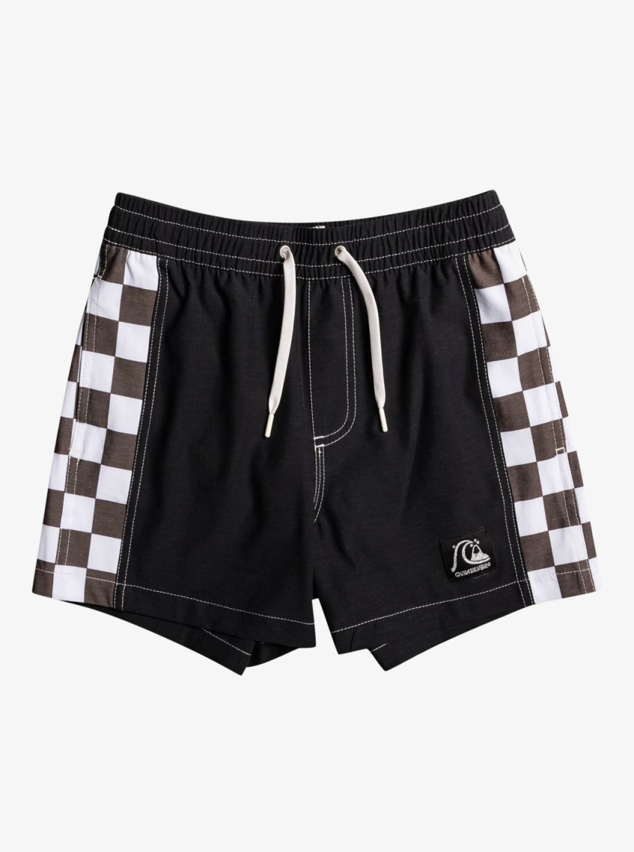 Garcon Quiksilver Boardshorts | Original Arch 13″ – Short De Bain Pour Garcon 8-16 Ans Black