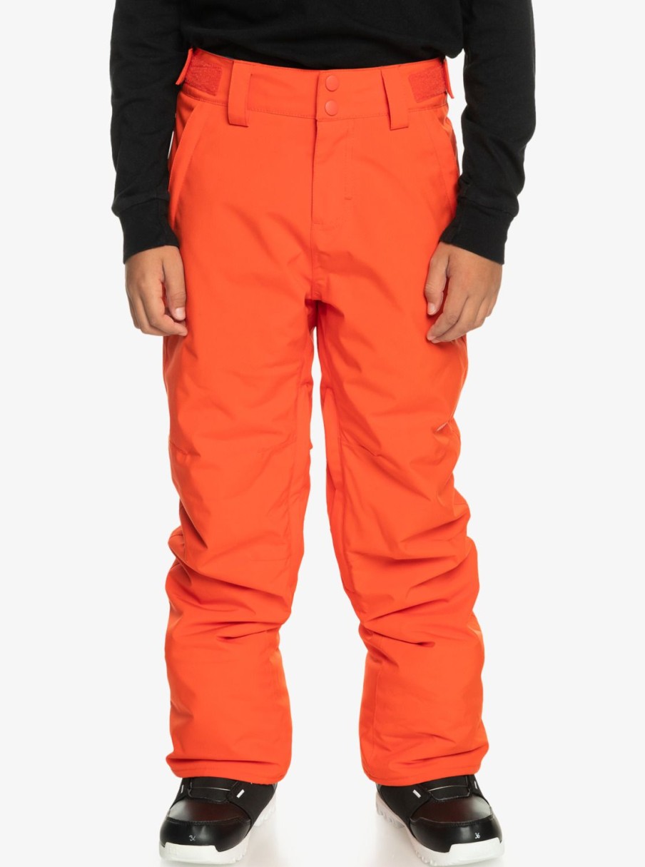 Garcon Quiksilver Accessoires | Estate – Pantalon De Snow Technique Pour Garcon 8-16 Ans Grenadine